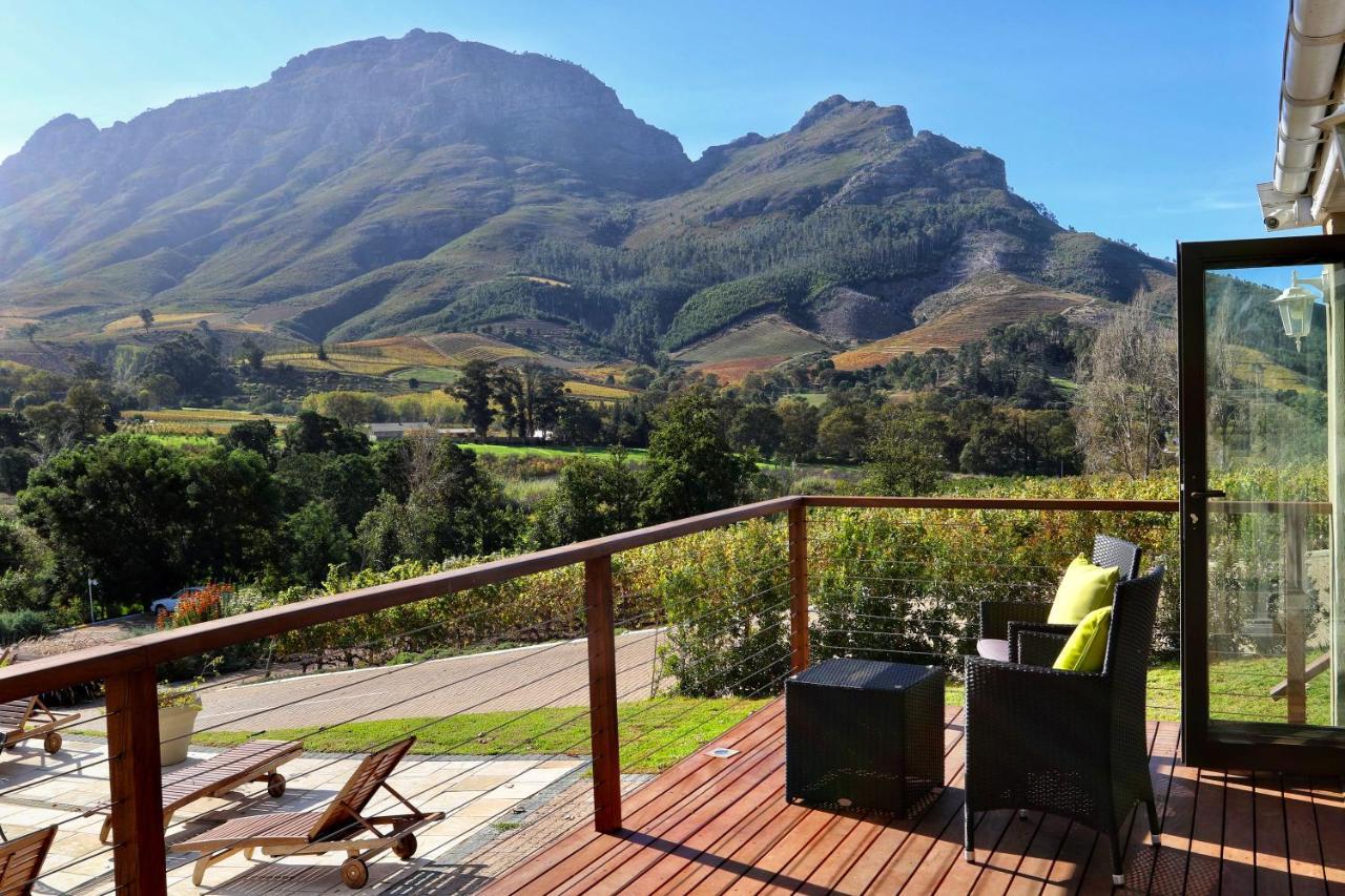 Alluvia Boutique Winery & Luxury Accommodation Stellenbosch Exterior foto