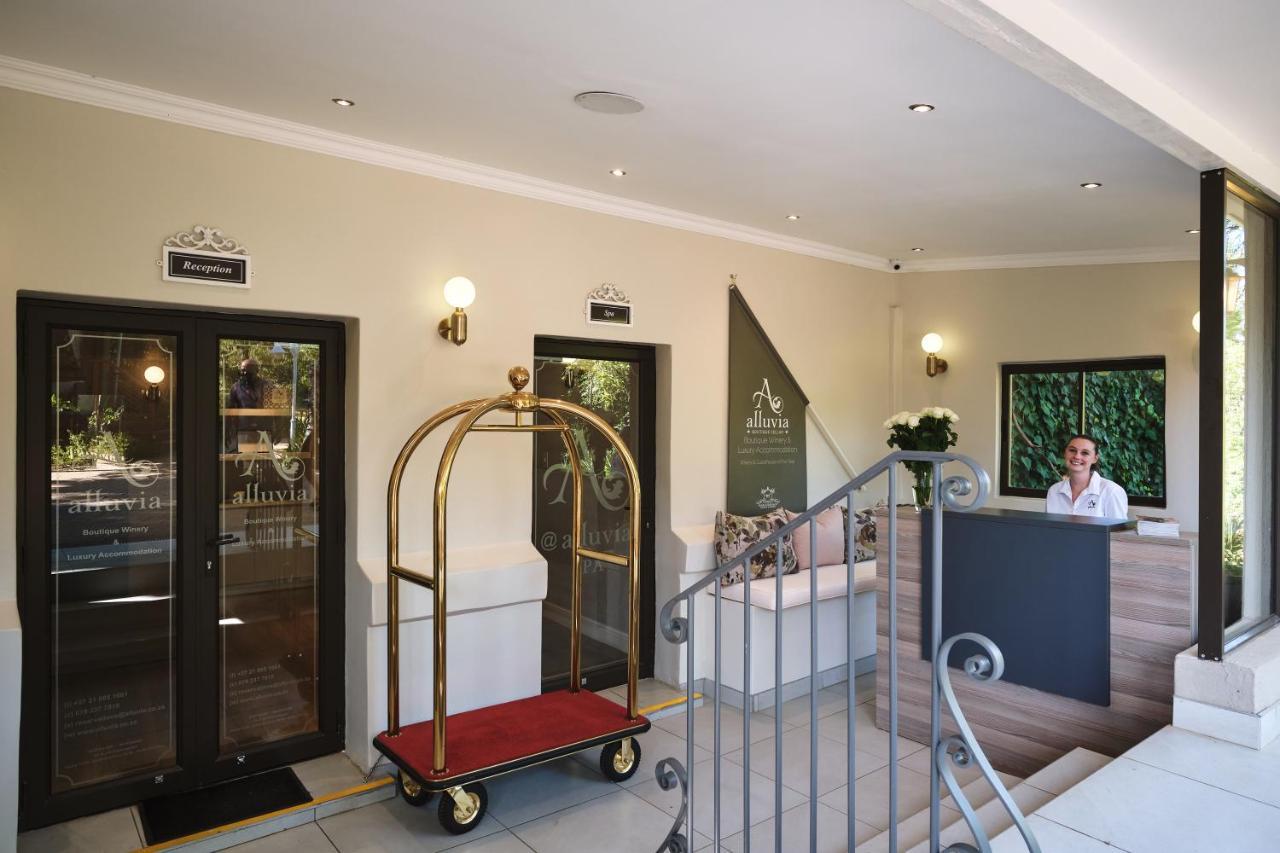 Alluvia Boutique Winery & Luxury Accommodation Stellenbosch Exterior foto